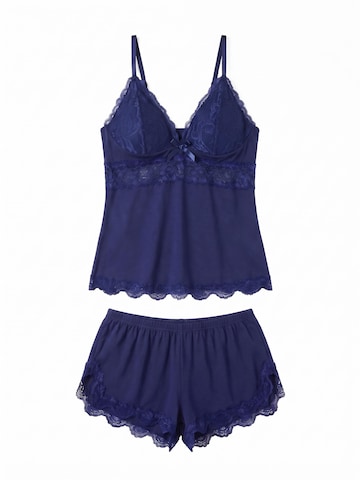 Cupshe Pyjama‌‌‌ in Blau: Vorderseite