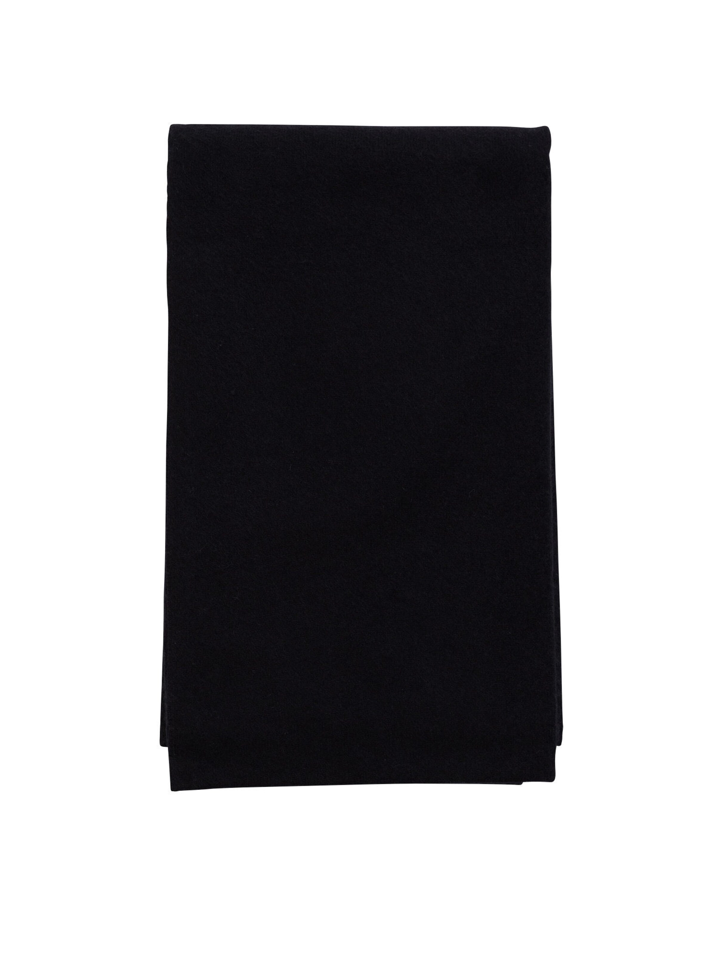 Écharpe CASH-MERE.CH en noir