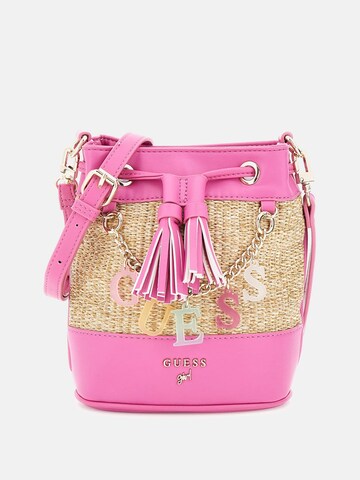 GUESS Bag 'Stroh' in Pink: front