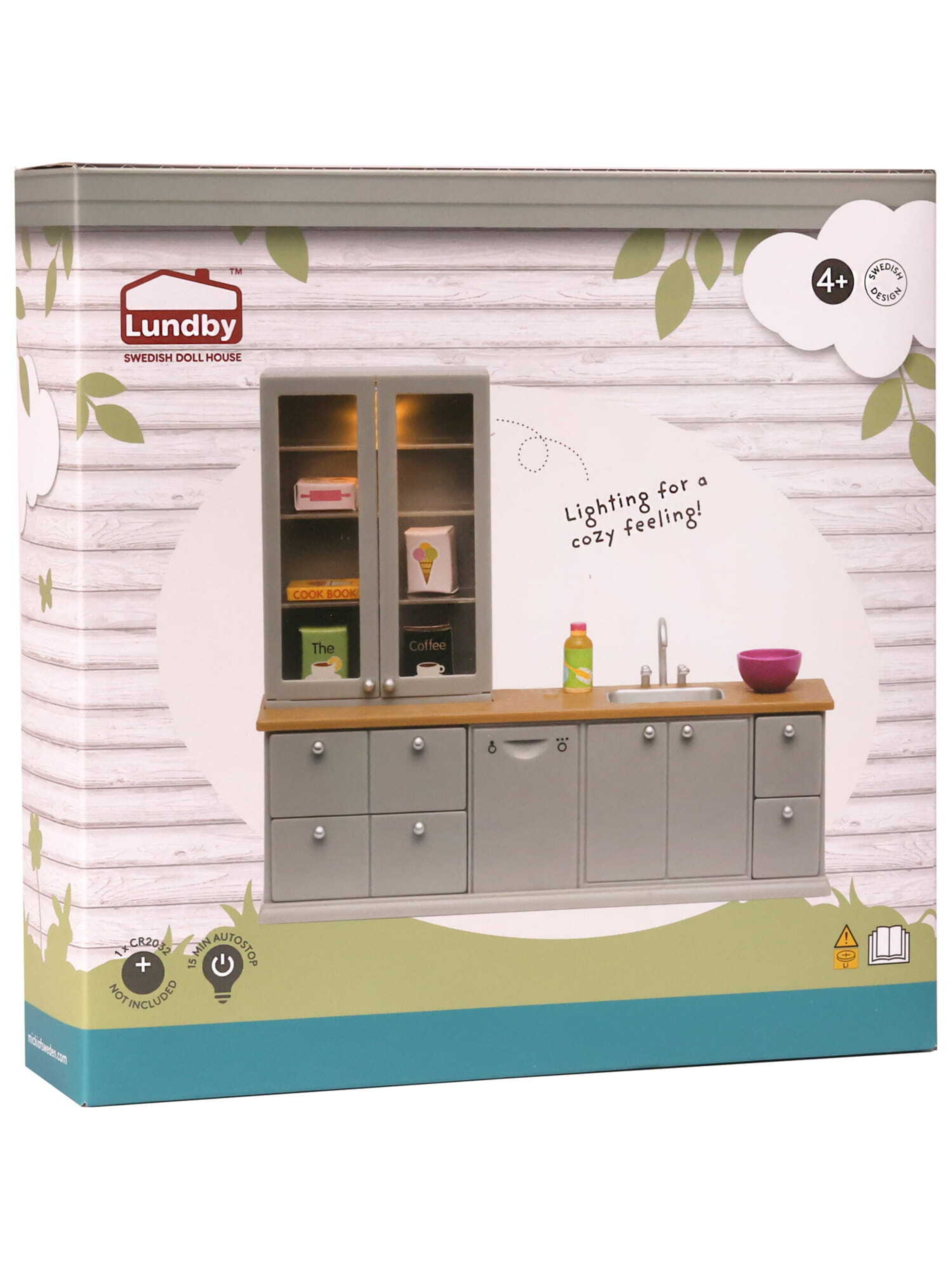 Animaux en peluche LUNDBY en gris