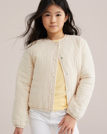 WE Fashion - Chaqueta de entretiempo en beige: frente