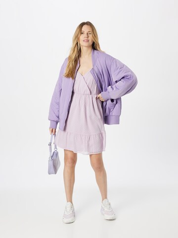 ABOUT YOU Obleka 'Emma' | vijolična barva