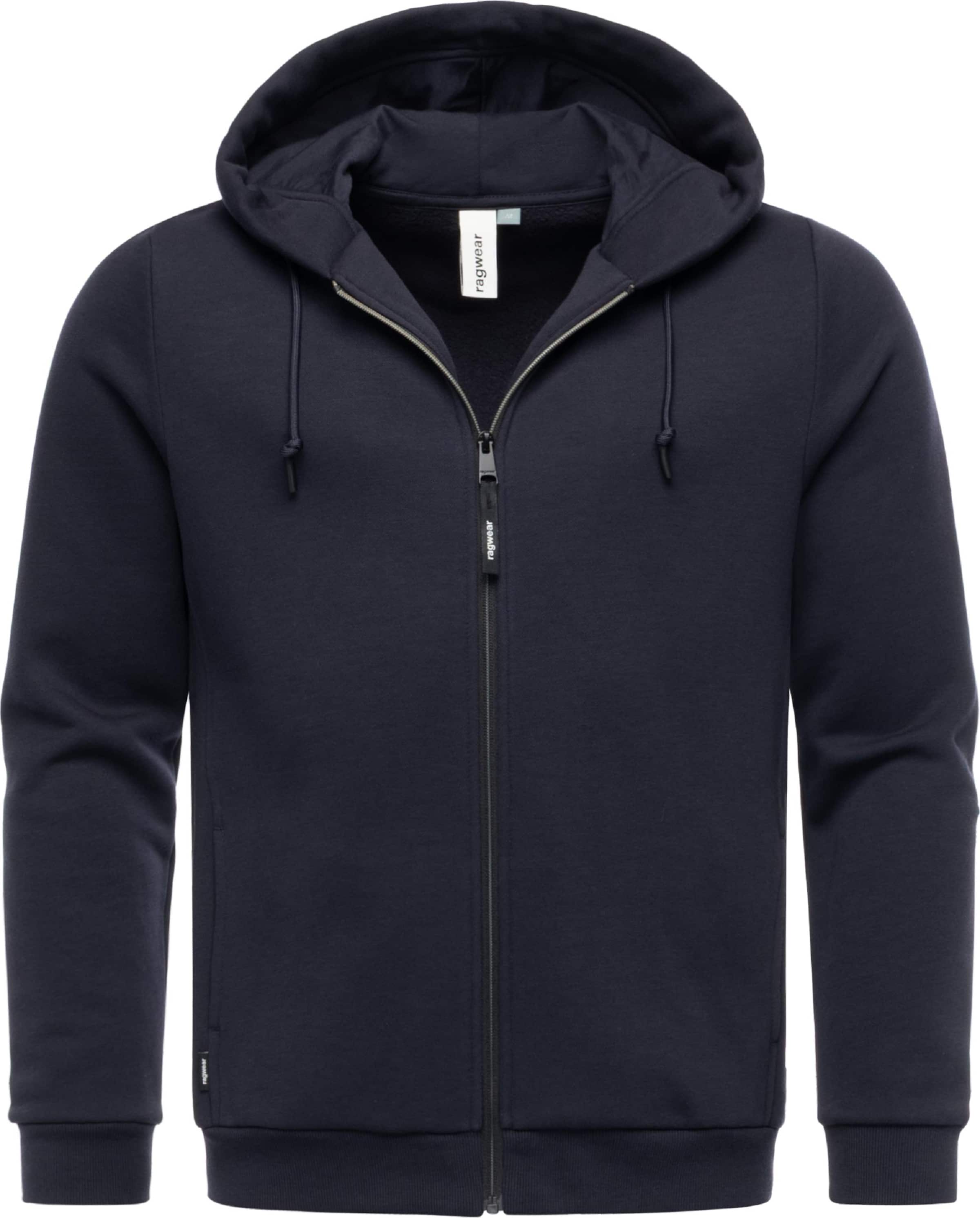 Ragwear Sweat jacket 'Wernons' in Blue: front