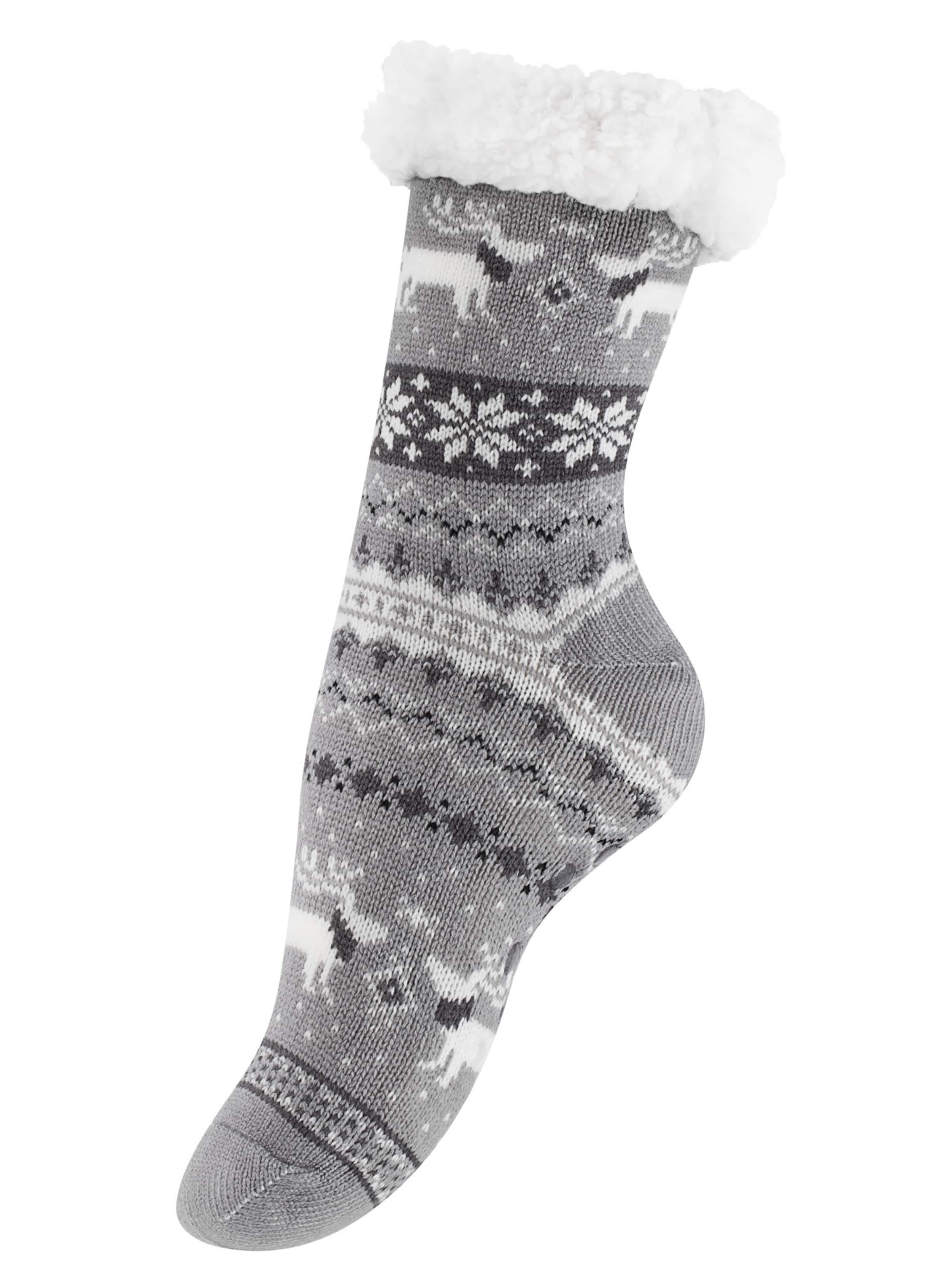 Yenita - Meias em cinzento: frente