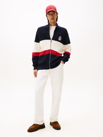 TOMMY HILFIGER Gebreid vest in Blauw