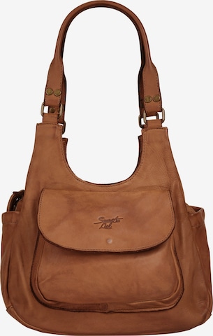 Samantha Look Crossbody bag in Brown: front