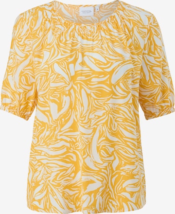 comma casual identity Blouse in Yellow: front