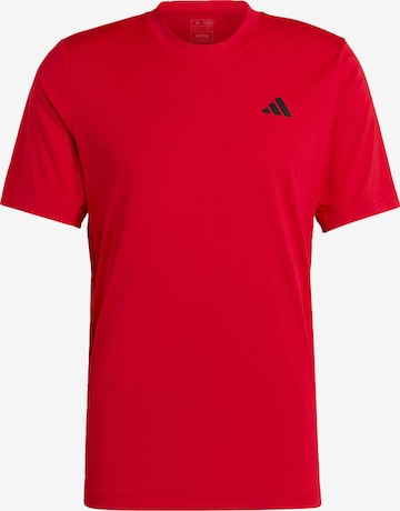 T-Shirt fonctionnel 'Club' ADIDAS PERFORMANCE en rouge : devant