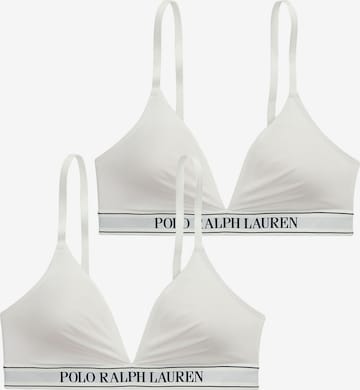 Polo Ralph Lauren BH 'Essentials' in Wit: voorkant