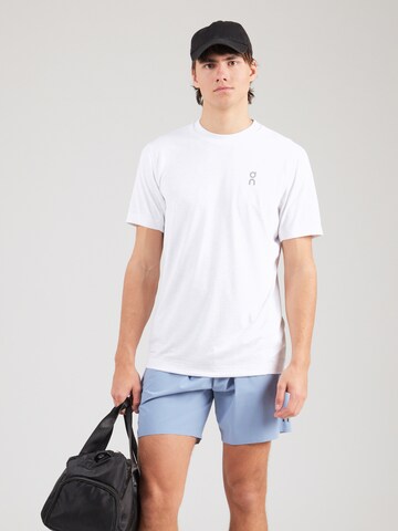 Maglia funzionale di On in bianco: frontale