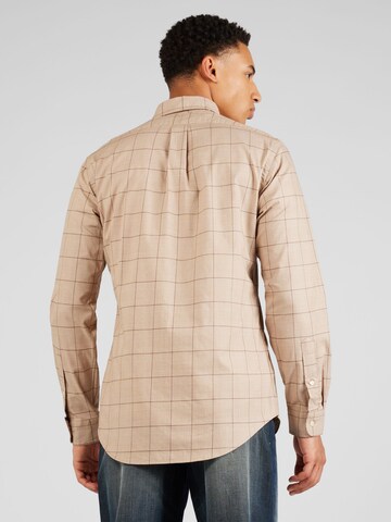 Polo Ralph Lauren Regular fit Overhemd in Bruin