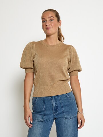 Pull-over 'Liv' minus en beige : devant