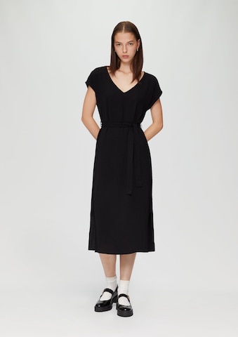 QS Jurk in Zwart: voorkant