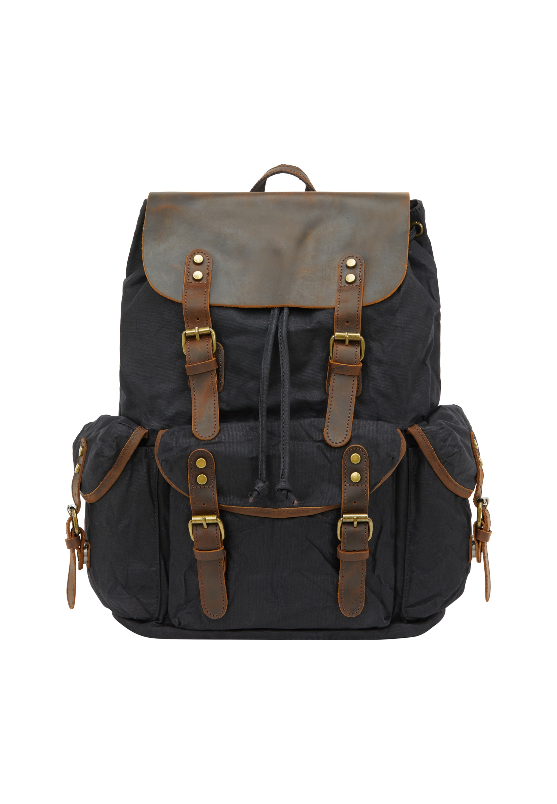 TILDEN - Mochila em preto: frente