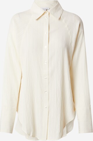 TOPSHOP Blouse in Beige: front