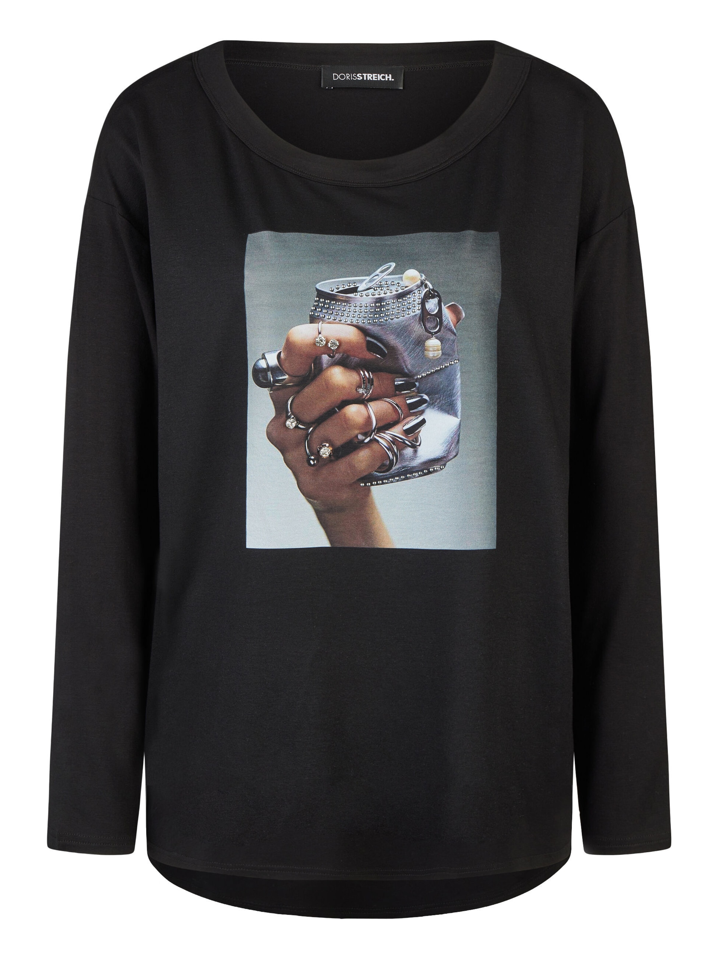 Doris Streich Shirt in Zwart: voorkant
