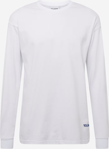 T-Shirt Youman en blanc : devant