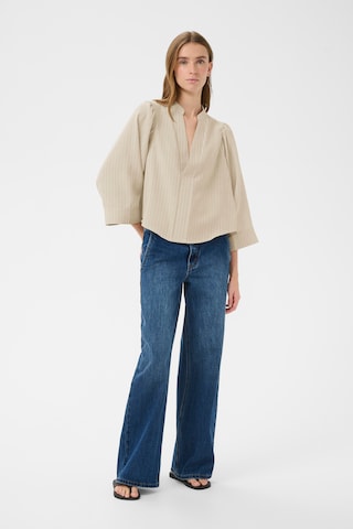 KAREN BY SIMONSEN Blouse 'KBFelia' in Beige