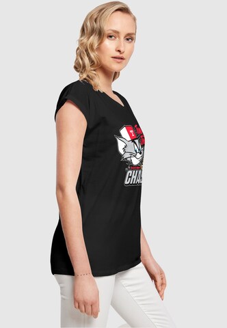 T-shirt 'Tom and Jerry - Chase' ABSOLUTE CULT en noir