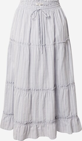 Madewell Rok in Grijs: voorkant