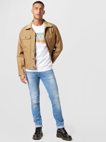 Veste mi-saison 'Stock Trucker' LEVI'S ® en marron