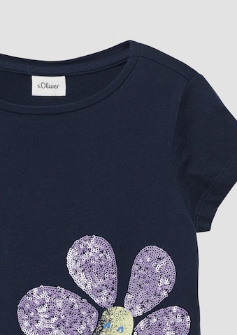 T-Shirt s.Oliver en bleu