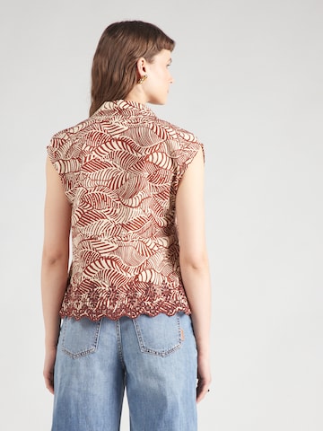 Chemisier 'ONLLOU' ONLY en marron