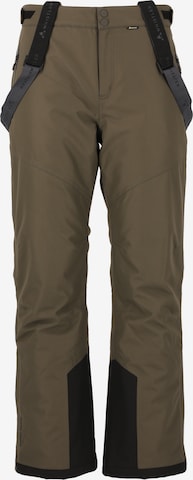 Whistler Sports trousers 'Drizzle' in Brown: front