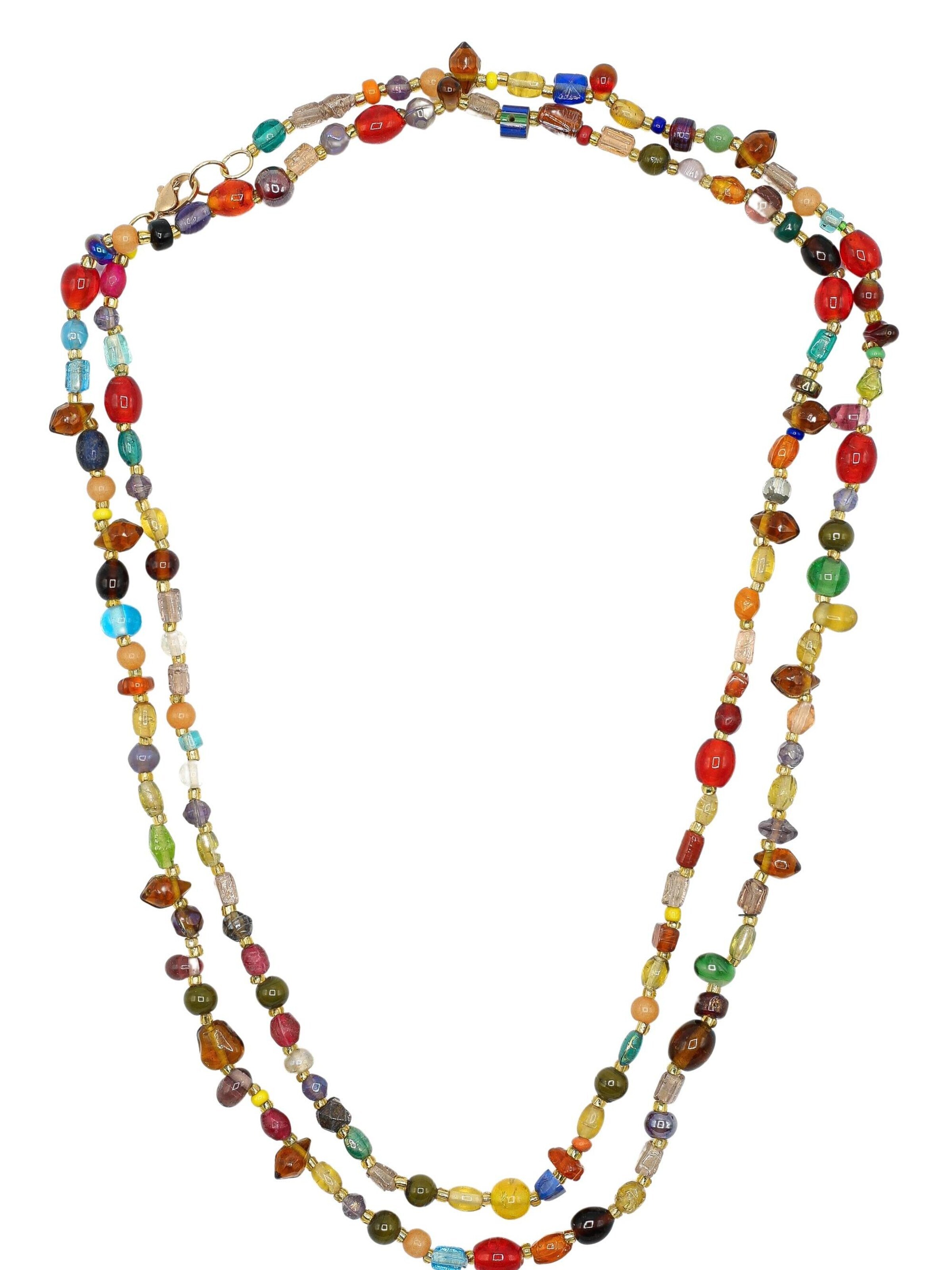 COLLEZIONE ALESSANDRO Necklace 'Pearl' in Mixed colors