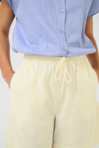 My Essential Wardrobe Loose fit Pants 'Skye' in Yellow