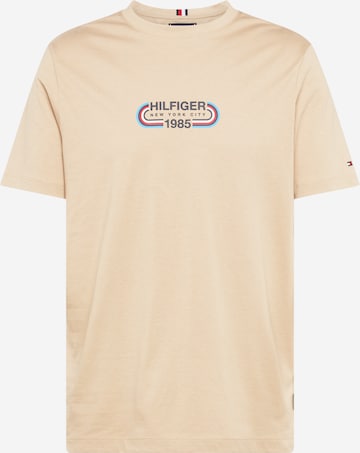 Maglietta di TOMMY HILFIGER in beige: frontale