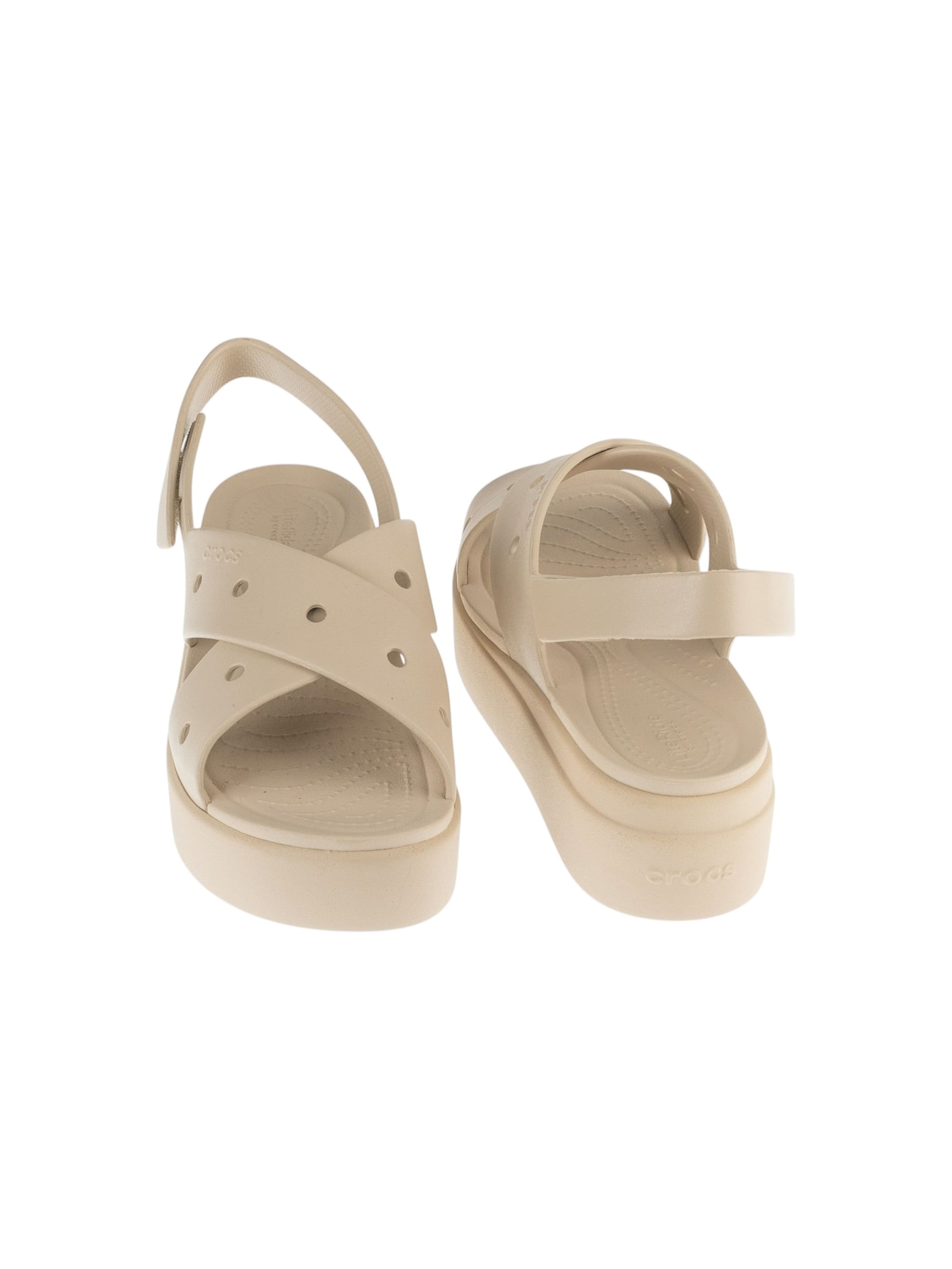 Crocs Sandale 'Brooklyn 4U'‌‌‌‌‌‌‌‌‌‌ in Beige