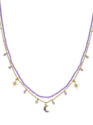 Luxenter Kæde 'Ayora' i lilla: forside