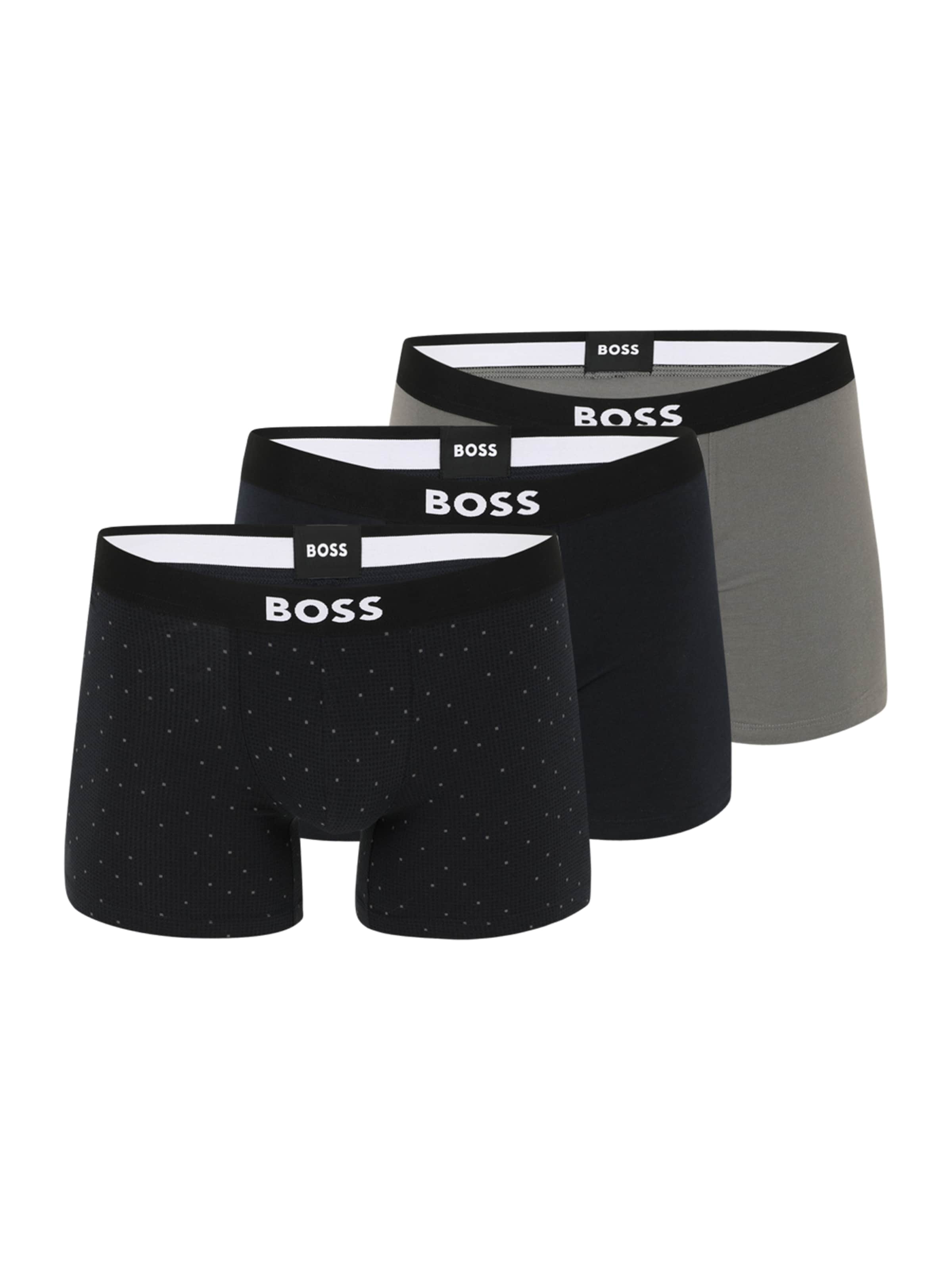 Boxer di BOSS in blu: frontale