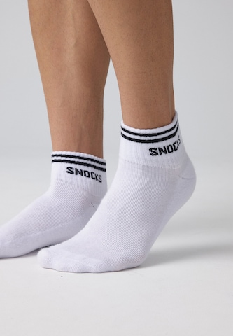 SNOCKS Socken in Weiß