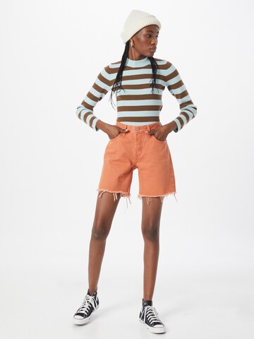 LEVI'S ® Regular Jeans '501® 90s Short' in Oranje