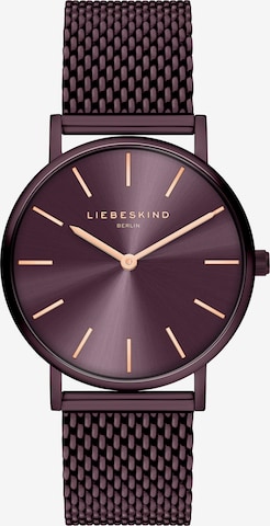 Liebeskind Berlin Analog Watch in Purple: front