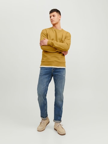 JACK & JONES Mikina 'Star' – zlatá