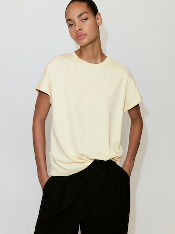 MANGO T-Shirt 'SEVILLA' in Gelb: Vorderseite