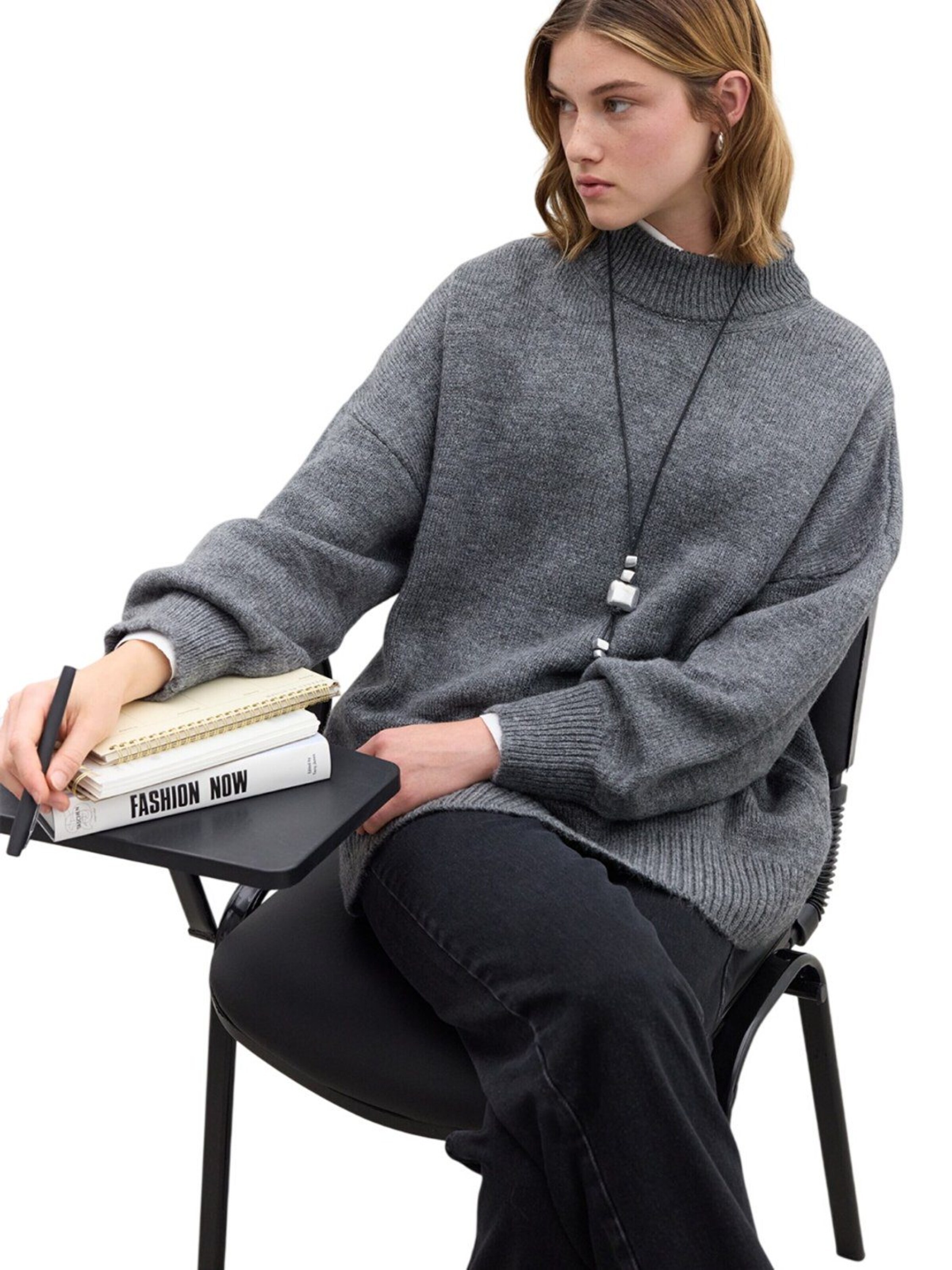 MANUKA Pullover in Grau