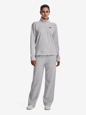 UNDER ARMOUR Athletic Sweatshirt in Grey