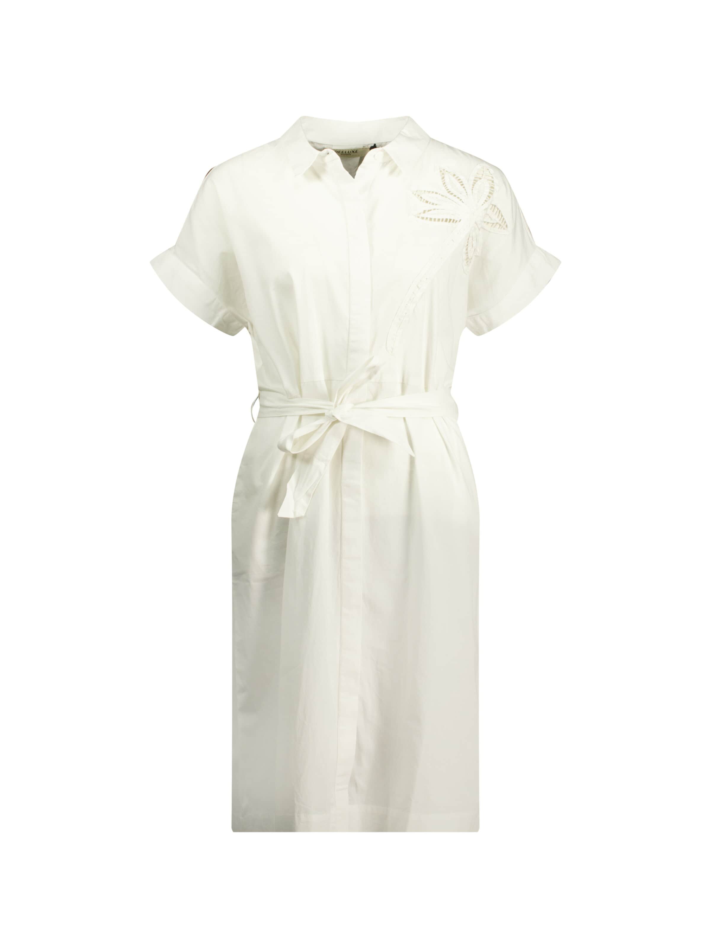 Deeluxe Kleid in Weiß: Vorderseite
