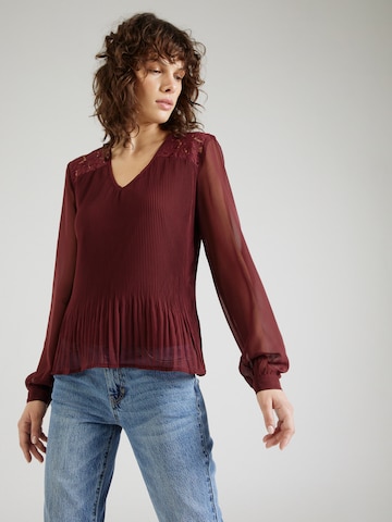 ABOUT YOU Bluse 'Celia' - (GRS) in Rot: predná strana