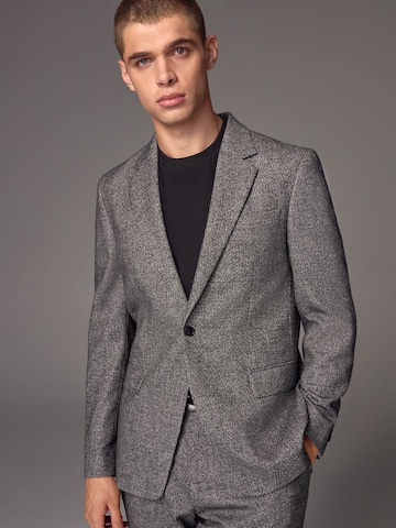 Coupe slim Veste de costume Next en gris
