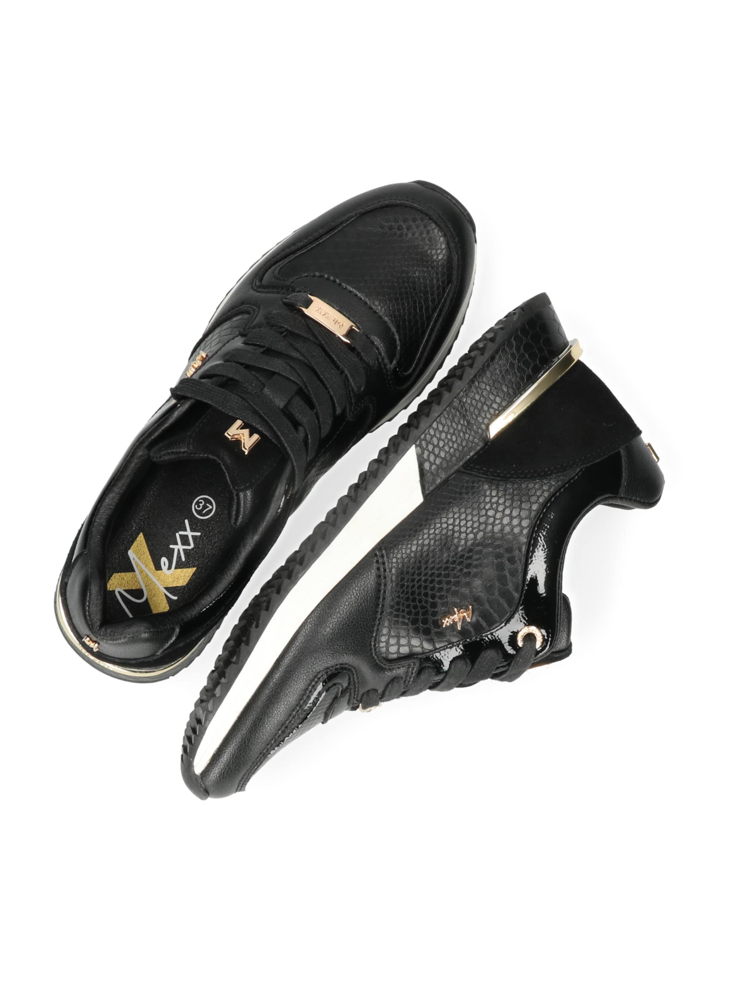 MEXXNiske tenisice 'FLEUR ELLEN' - crna boja