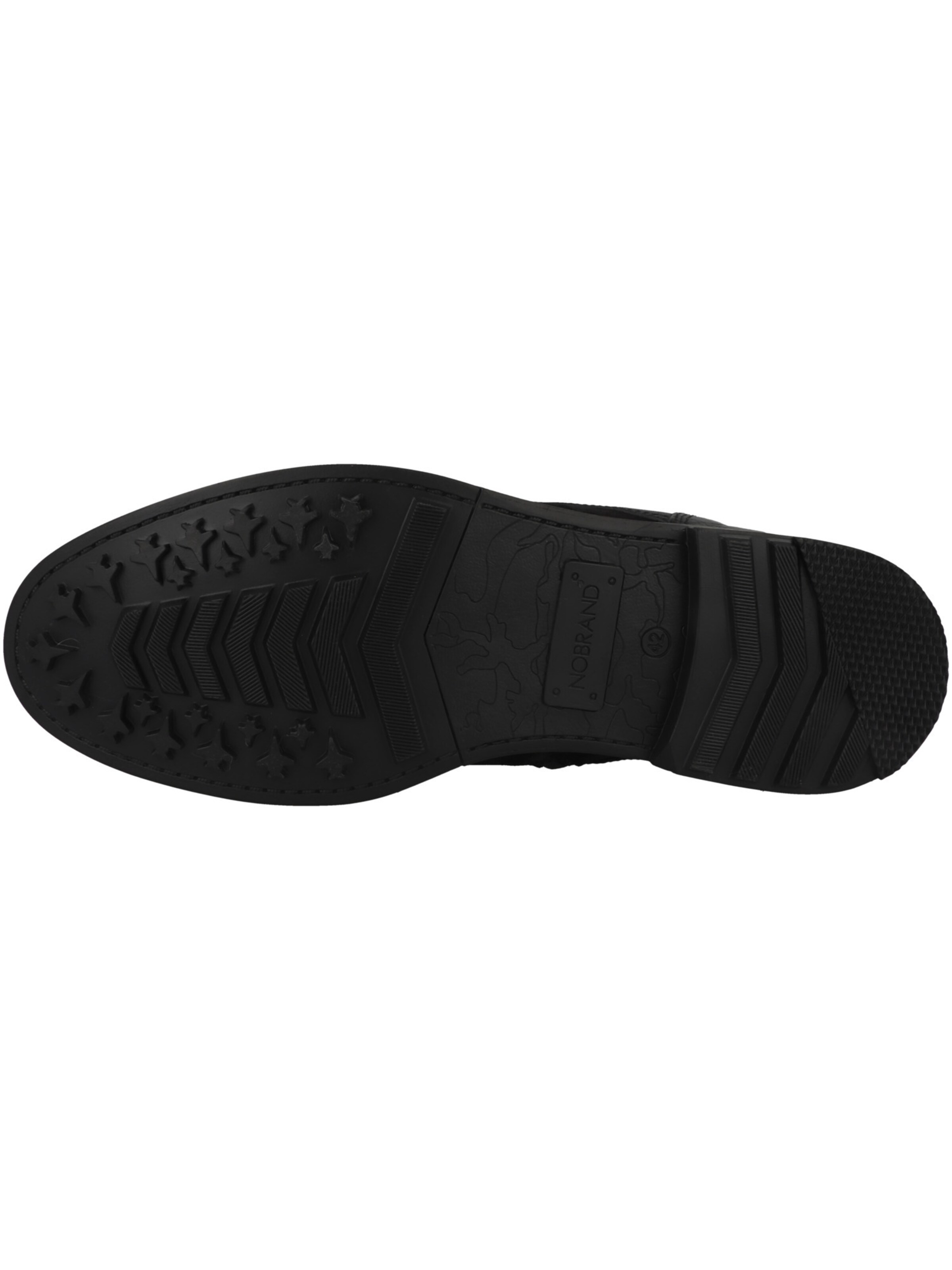 Bottines à lacets 'Iron 4' NOBRAND en noir