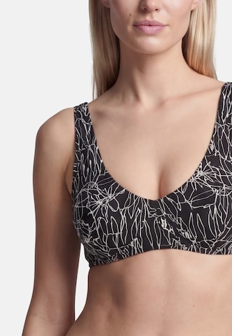 Bikini 'Flower Lines' BECO the world of aquasports en noir