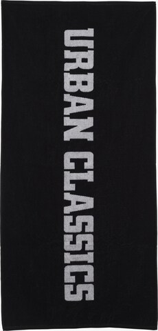 Urban Classics Towel in Black: front