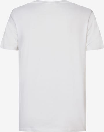 T-Shirt 'Summercliff' Petrol Industries en blanc