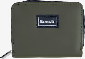 Portamonete di BENCH in verde: frontale